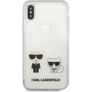 Hurtownia GSM - Etui Karl Lagerfeld KLHCI65CKTR Apple iPhone XS Max hardcase Transparent Karl & Choupette - KLD950CL - {ean13} - Hurt
