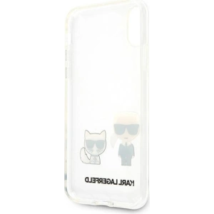 Hurtownia GSM - Etui Karl Lagerfeld KLHCI65CKTR Apple iPhone XS Max hardcase Transparent Karl & Choupette - KLD950CL - {ean13} - Hurt