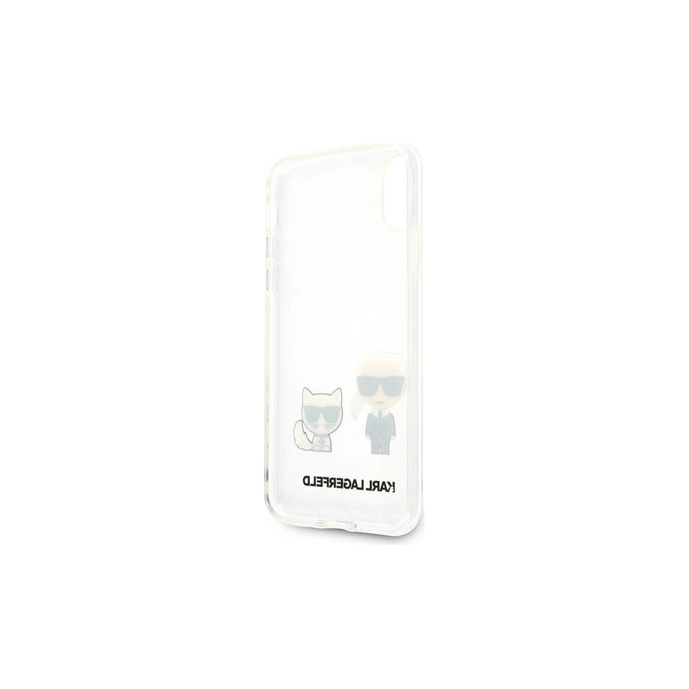 Etui Karl Lagerfeld KLHCI65CKTR Apple iPhone XS Max hardcase Transparent Karl & Choupette