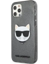 Hurtownia GSM - Etui Karl Lagerfeld KLHCP12MCHTUGLB Apple iPhone 12/12 Pro czarny/black hardcase Glitter Choupette - KLD951BLK - {ean13} - Hurt