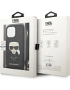 Hurtownia GSM - Etui Karl Lagerfeld KLHCP13LCMNIPK Apple iPhone 13 Pro hardcase czarny/black Leather Monogram Patch and Cord Iconik - KLD952BLK - {ean13} - Hurt