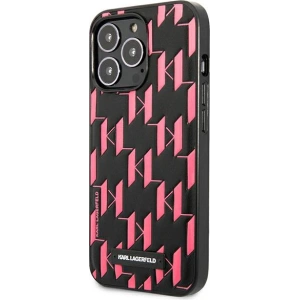 Etui Karl Lagerfeld KLHCP13LMNMP1P Apple iPhone 13 Pro hardcase różowy/pink Monogram Plaque