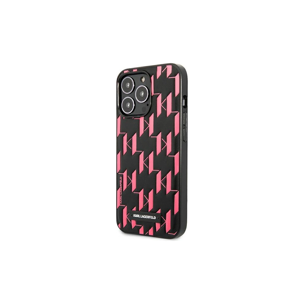Hurtownia GSM - Etui Karl Lagerfeld KLHCP13LMNMP1P Apple iPhone 13 Pro hardcase růžový/pink Monogram Plaque - KLD953PNK - {ean13} - Hurt