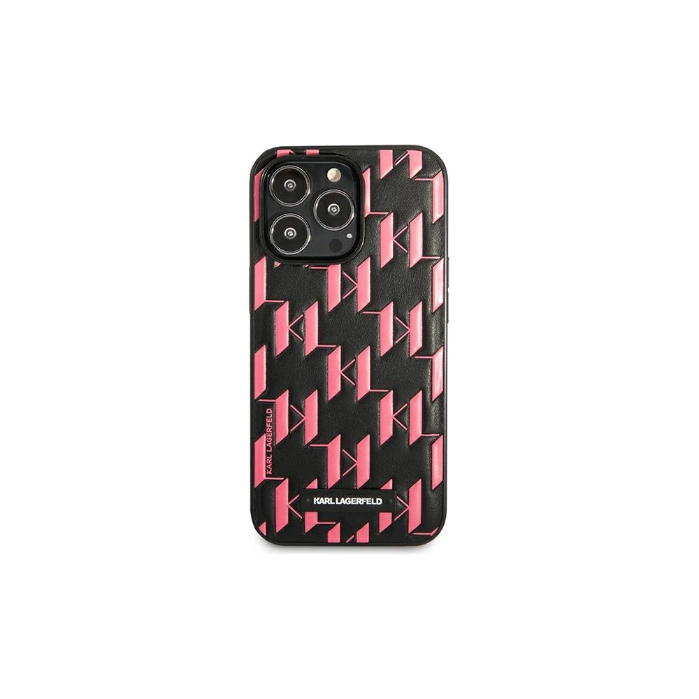 Hurtownia GSM - Etui Karl Lagerfeld KLHCP13LMNMP1P Apple iPhone 13 Pro hardcase różowy/pink Monogram Plaque - KLD953PNK - {ean13} - Hurt