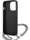 Wholesale Karl Lagerfeld KLHCP13LPMK Apple iPhone 13 Pro hardcase black Leather Textured and Chain - KLD954BLK - {ean13} - Hurt