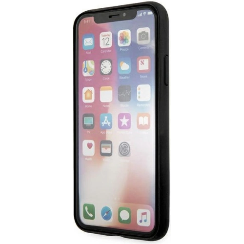 Etui Guess GUHCI65G4GFBR Apple iPhone XS Max brązowy/brown hard case 4G Metal Gold Logo