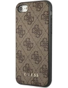 Hurtownia GSM - Etui Guess GUHCI8G4GFBR Apple iPhone SE 2022/2020/8/7 brązowy/brown hard case 4G Metal Gold Logo - GUE1821BR - {ean13} - Hurt