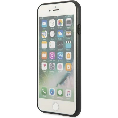 Etui Guess GUHCI8G4GFBR Apple iPhone SE 2022/2020/8/7 brązowy/brown hard case 4G Metal Gold Logo