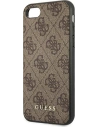 Hurtownia GSM - Etui Guess GUHCI8G4GFBR Apple iPhone SE 2022/2020/8/7 brązowy/brown hard case 4G Metal Gold Logo - GUE1821BR - {ean13} - Hurt