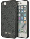 Hurtownia GSM - Etui Guess GUHCI8G4GFGR Apple iPhone SE 2022/2020/8/7 szary/grey hard case 4G Metal Gold Logo - GUE1822GRY - {ean13} - Hurt