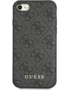 Hurtownia GSM - Etui Guess GUHCI8G4GFGR Apple iPhone SE 2022/2020/8/7 szary/grey hard case 4G Metal Gold Logo - GUE1822GRY - {ean13} - Hurt