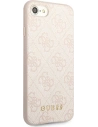 Hurtownia GSM - Case Guess GUHCI8G4GFPI Apple iPhone SE 2022/2020/8/7 rosa/pink Hartschale 4G Metal Gold Logo - GUE1823PNK - {ean13} - Hurt