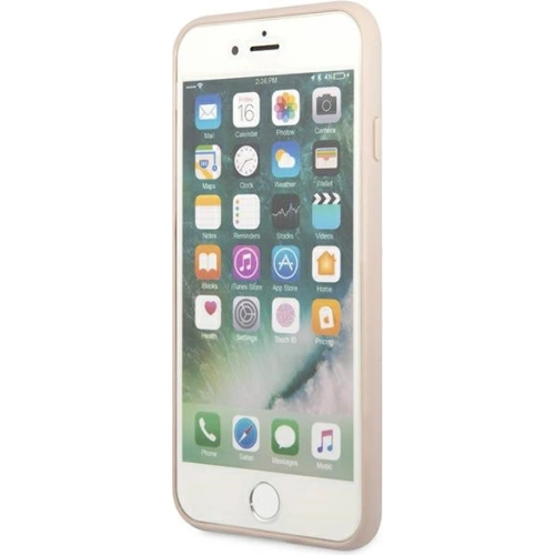 Etui Guess GUHCI8G4GFPI Apple iPhone SE 2022/2020/8/7 różowy/pink hard case 4G Metal Gold Logo