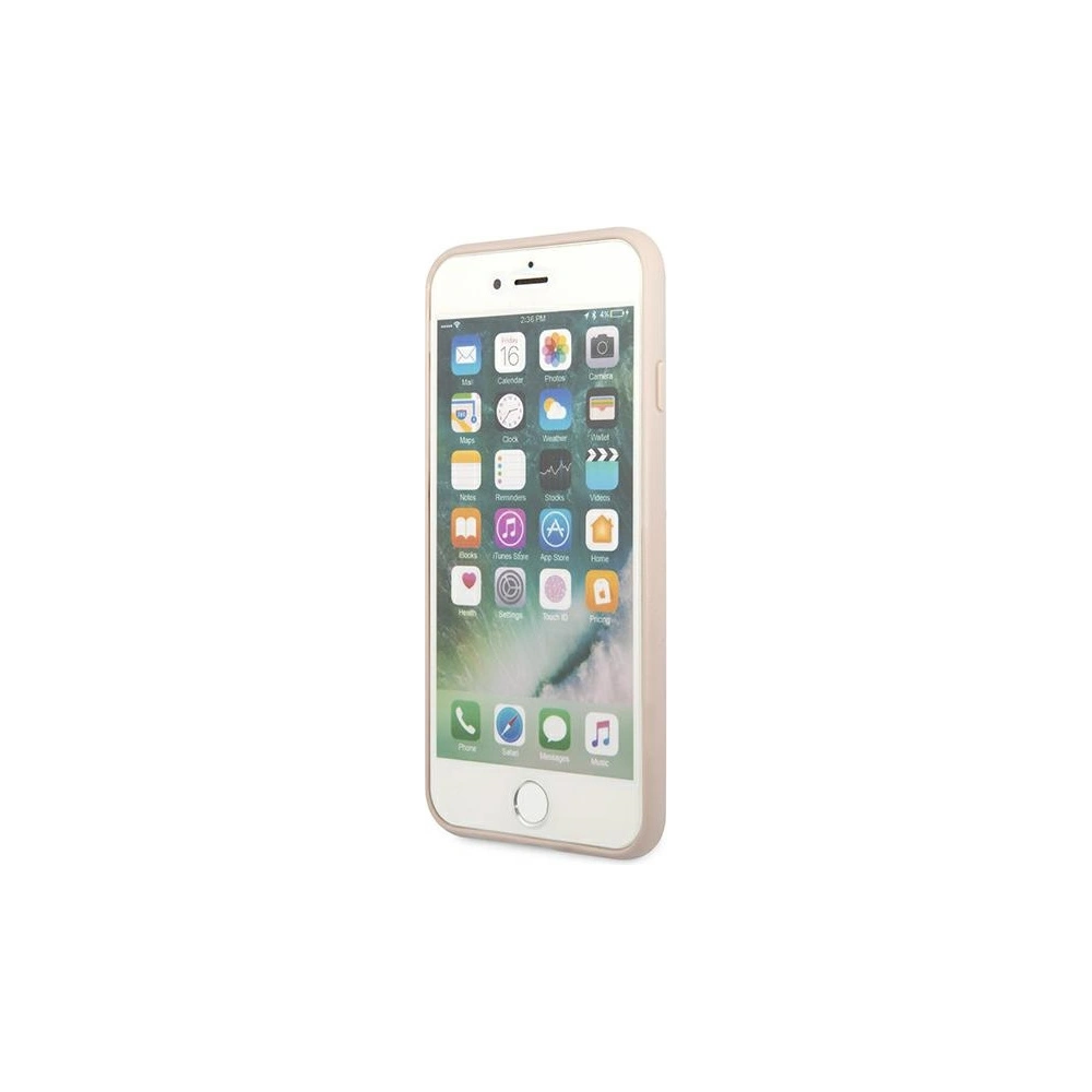 Hurtownia GSM - Etui Guess GUHCI8G4GFPI Apple iPhone SE 2022/2020/8/7 růžové/ružové tvrdé pouzdro 4G Metal Gold Logo - GUE1823PNK - {ean13} - Hurt