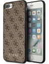 Etui Guess GUHCI8LG4GFBR Apple iPhone 8/7 Plus brązowy/brown hard case 4G Metal Gold Logo