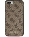 Hurtownia GSM - Etui Guess GUHCI8LG4GFBR Apple iPhone 8/7 Plus hnědý/brown tvrdý kryt 4G Metal Gold Logo - GUE1824BR - {ean13} - Hurt