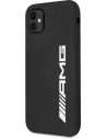 Hurtownia GSM - Etui Mercedes AMG AMHCN61SGLBGN Apple iPhone 11 czarny/black hardcase Silicone Big Logo - MRS048BLK - {ean13} - Hurt