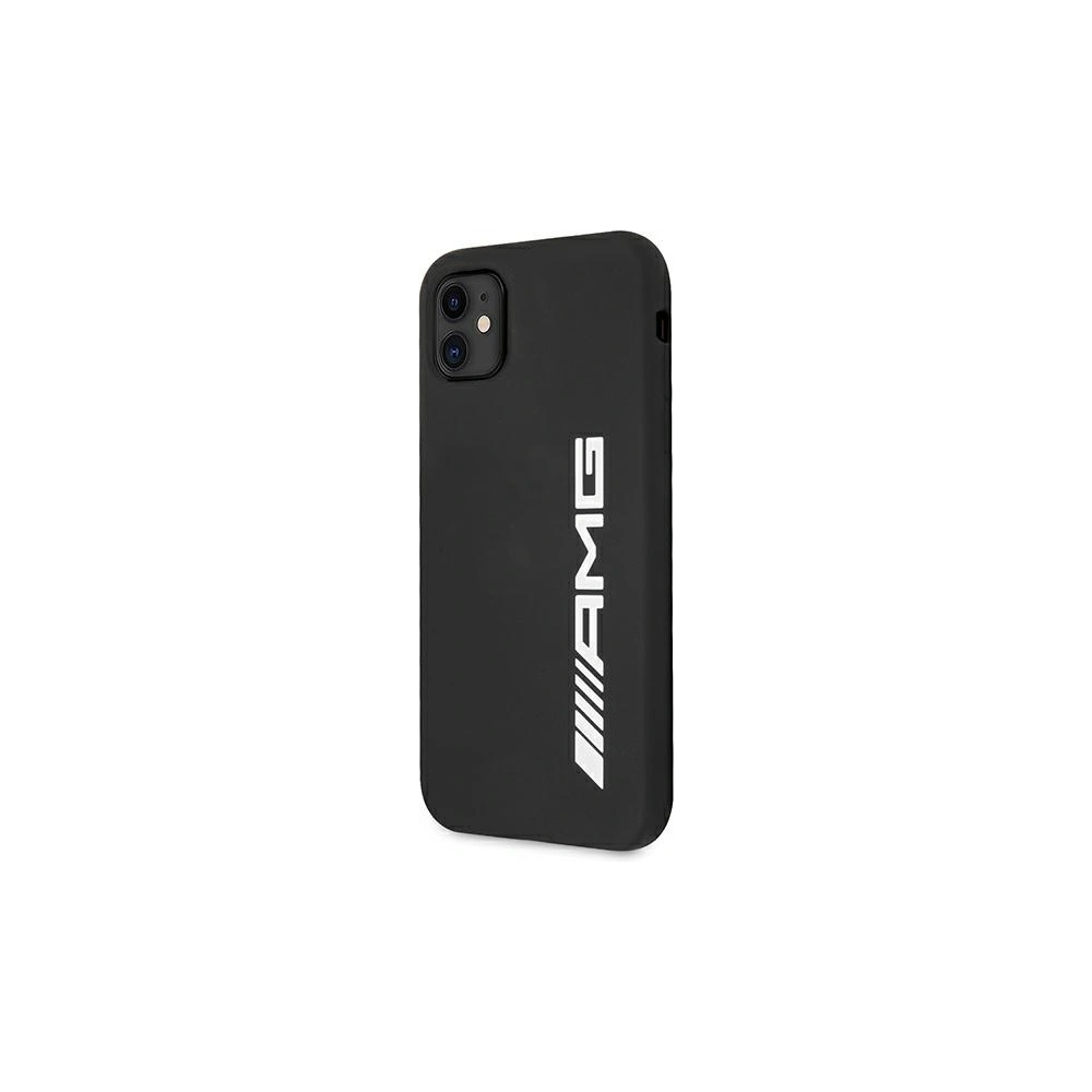Hurtownia GSM - Etui Mercedes AMG AMHCN61SGLBGN Apple iPhone 11 černý/black hardcase silikonové velké logo - MRS048BLK - {ean13} - Hurt
