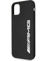 Hurtownia GSM - Etui Mercedes AMG AMHCN61SGLBGN Apple iPhone 11 czarny/black hardcase Silicone Big Logo - MRS048BLK - {ean13} - Hurt