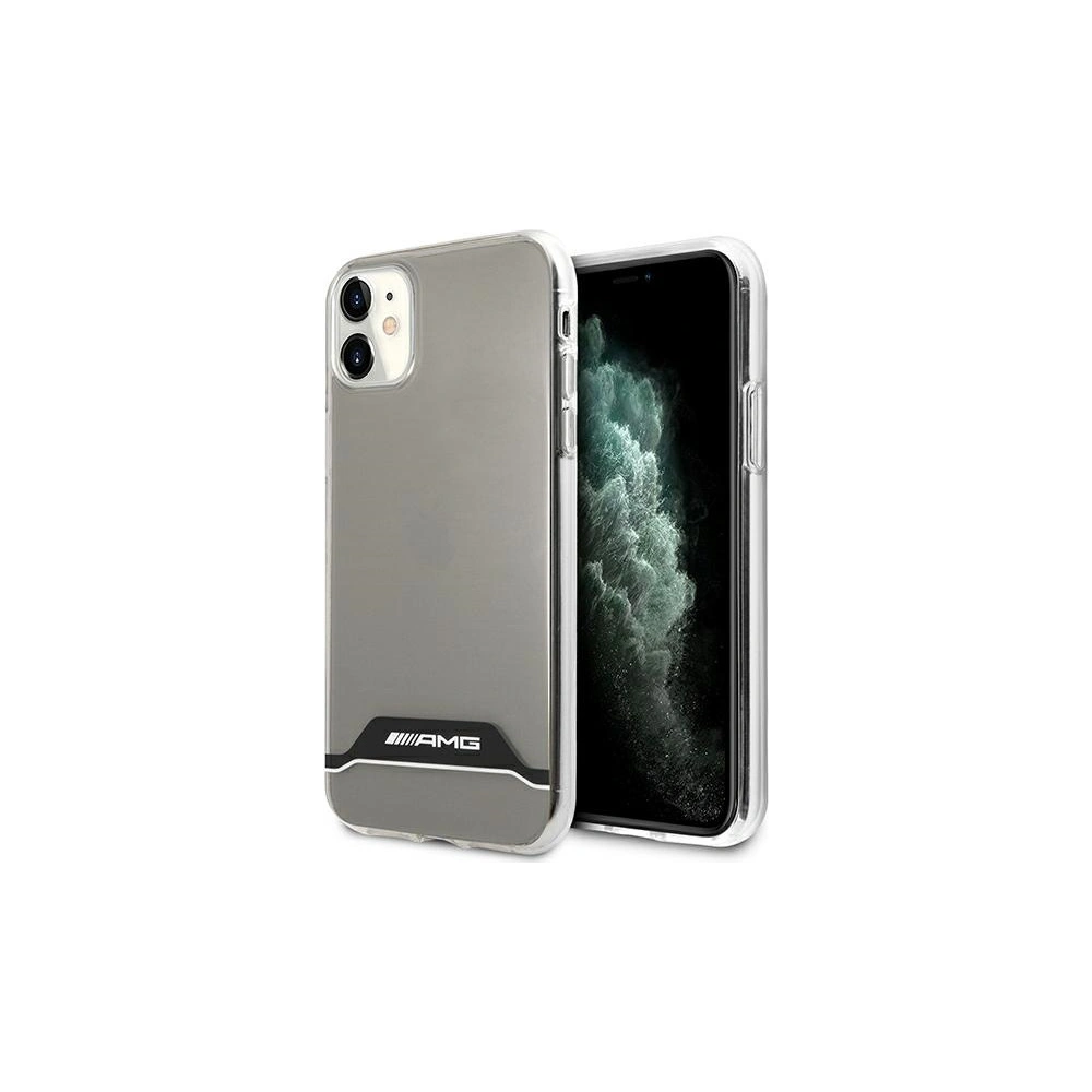 Hurtownia GSM - Etui Mercedes AMG AMHCN61TCBW Apple iPhone 11 průhledný/transparentní hardcase Electroplate Black&White - MRS049CL - {ean13} - Hurt