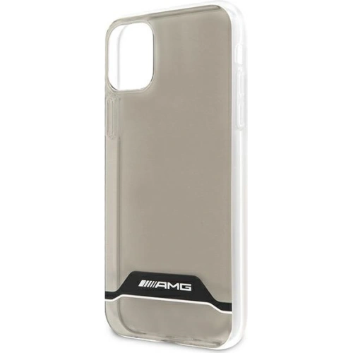 Etui Mercedes AMG AMHCN61TCBW Apple iPhone 11 przezroczysty/transparent hardcase Electroplate Black&White