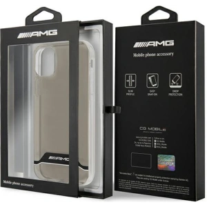 Hurtownia GSM - Etui Mercedes AMG AMHCN61TCBW Apple iPhone 11 przezroczysty/transparent hardcase Electroplate Black&White - MRS049CL - {ean13} - Hurt