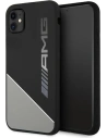 Etui Mercedes AMG AMHCN61WGDBK Apple iPhone 11 šedý/grey hardcase silikonové Two Tones