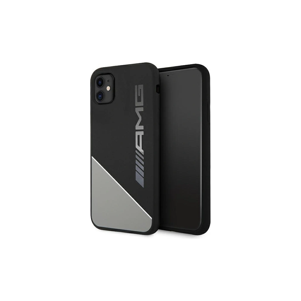 Hurtownia GSM - Etui Mercedes AMG AMHCN61WGDBK Apple iPhone 11 šedý/grey hardcase silikonové Two Tones - MRS050GRY - {ean13} - Hurt