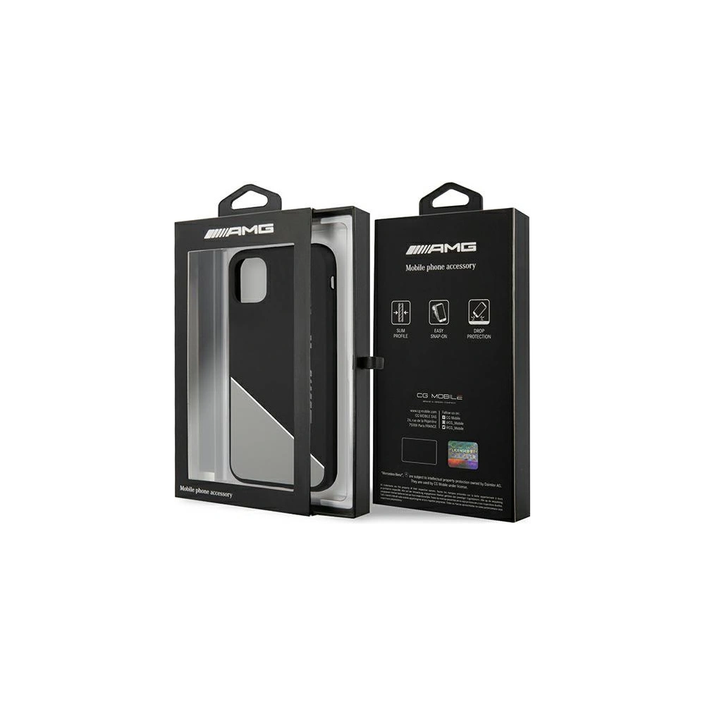 Hurtownia GSM - Etui Mercedes AMG AMHCN61WGDBK Apple iPhone 11 šedý/grey hardcase silikonové Two Tones - MRS050GRY - {ean13} - Hurt