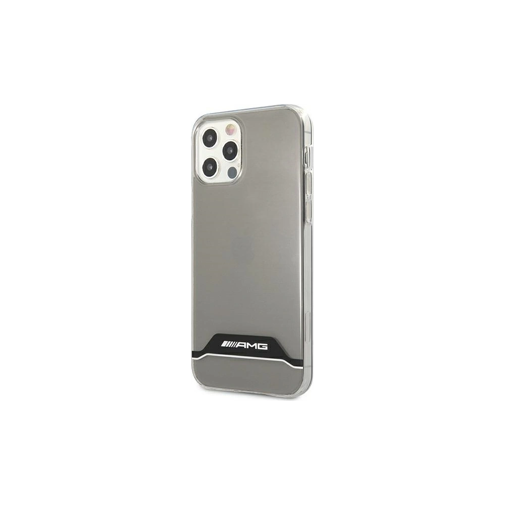 Hurtownia GSM - Etui Mercedes AMG AMHCP12MTCBW Apple iPhone 12/12 Pro průhledný/transparentní hardcase Electroplate Black&White - MRS051CL - {ean13} - Hurt