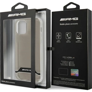 Hurtownia GSM - Etui Mercedes AMG AMHCP12MTCBW Apple iPhone 12/12 Pro průhledný/transparentní hardcase Electroplate Black&White - MRS051CL - {ean13} - Hurt