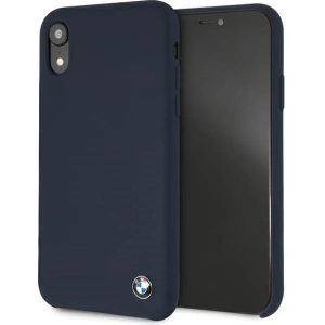 Wholesale BMW BMHCI61SILNA Apple iPhone XR navy hardcase Silicone Signature - BMW292NAV - {ean13} - Hurt