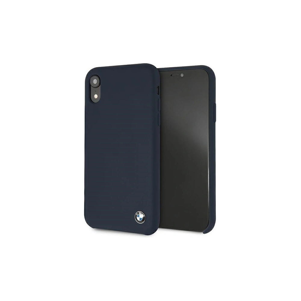 Hurtownia GSM - Etui BMW BMHCI61SILNA Apple iPhone XR granátový/navy hardcase Silicone Signature - BMW292NAV - {ean13} - Hurt