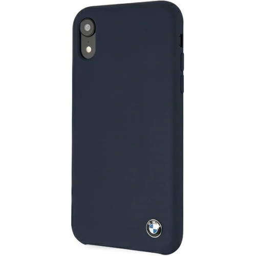 Etui BMW BMHCI61SILNA Apple iPhone XR granatowy/navy hardcase Silicone Signature