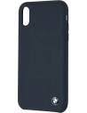 Hurtownia GSM - Etui BMW BMHCI61SILNA Apple iPhone XR granátový/navy hardcase Silicone Signature - BMW292NAV - {ean13} - Hurt
