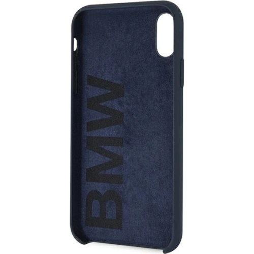 Etui BMW BMHCI61SILNA Apple iPhone XR granatowy/navy hardcase Silicone Signature