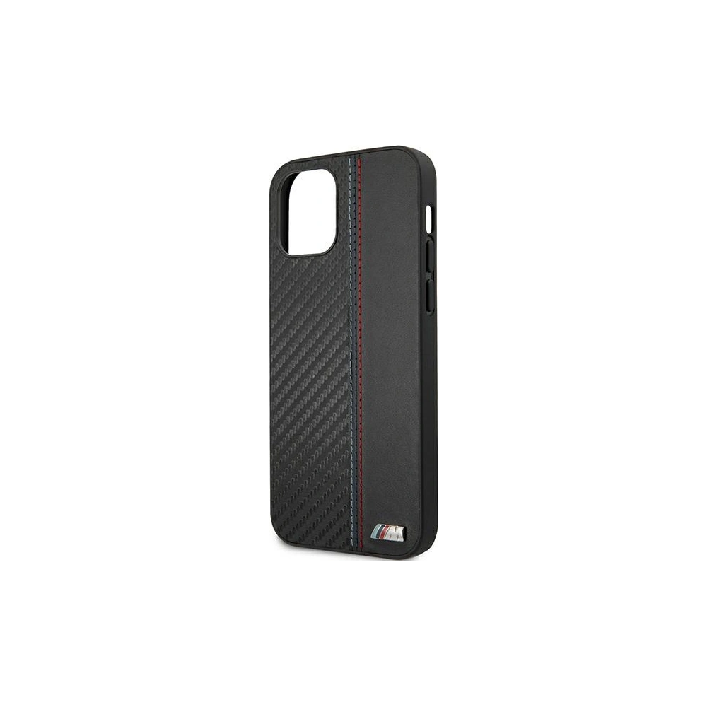Hurtownia GSM - Etui BMW BMHCP12LMOCABK Apple iPhone 12 Pro Max černý/black hardcase Carbon Tricolor - BMW293BLK - {ean13} - Hurt
