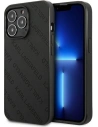 Etui Karl Lagerfeld KLHCP13LPTLK Apple iPhone 13 Pro hardcase černý/black Perforated Allover