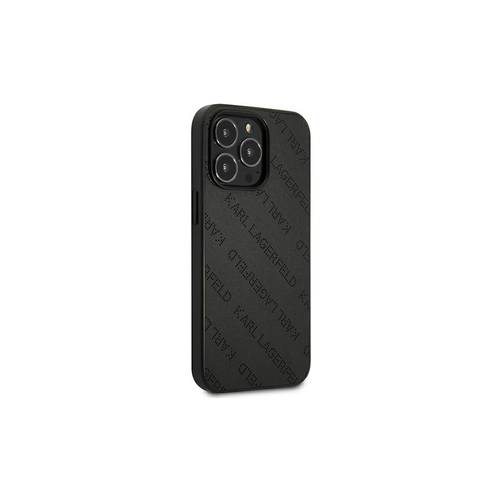 Hurtownia GSM - Etui Karl Lagerfeld KLHCP13LPTLK Apple iPhone 13 Pro hardcase černý/black Perforated Allover - KLD955BLK - {ean13} - Hurt