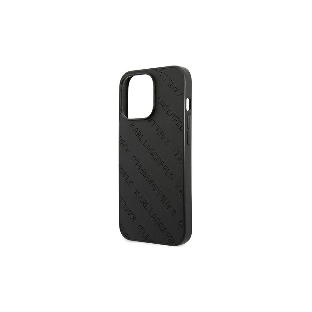 Hurtownia GSM - Etui Karl Lagerfeld KLHCP13LPTLK Apple iPhone 13 Pro hardcase czarny/black Perforated Allover - KLD955BLK - {ean13} - Hurt