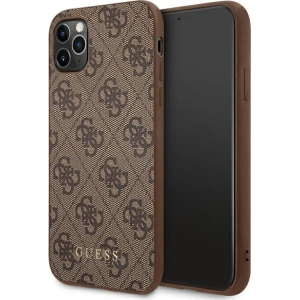 Hurtownia GSM - Etui Guess GUHCN58G4GFBR Apple iPhone 11 Pro hnědý/brown hard case 4G Metal Gold Logo - GUE1825BR - {ean13} - Hurt