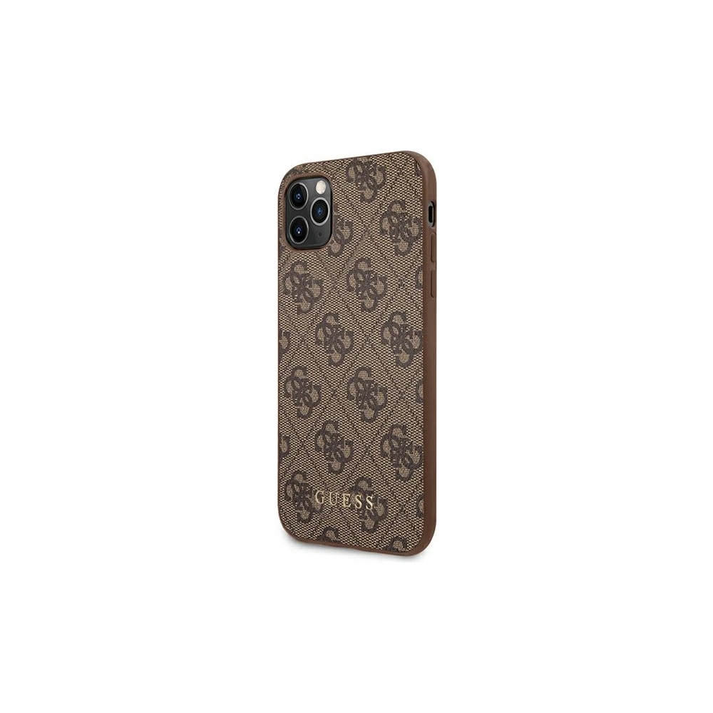 Hurtownia GSM - Etui Guess GUHCN58G4GFBR Apple iPhone 11 Pro hnědý/brown hard case 4G Metal Gold Logo - GUE1825BR - {ean13} - Hurt