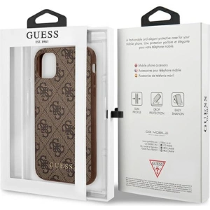 Hurtownia GSM - Etui Guess GUHCN58G4GFBR Apple iPhone 11 Pro hnědý/brown hard case 4G Metal Gold Logo - GUE1825BR - {ean13} - Hurt