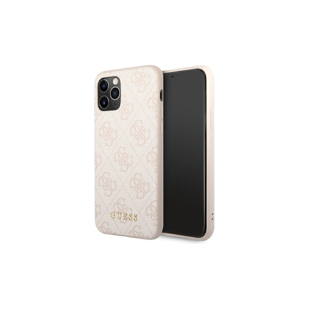 Hurtownia GSM - Etui Guess GUHCN58G4GFPI Apple iPhone 11 Pro różowy/pink hard case 4G Metal Gold Logo - GUE1826PNK - {ean13} - Hurt