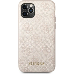 Hurtownia GSM - Etui Guess GUHCN58G4GFPI Apple iPhone 11 Pro růžový/pink tvrdý obal 4G Metal Gold Logo - GUE1826PNK - {ean13} - Hurt