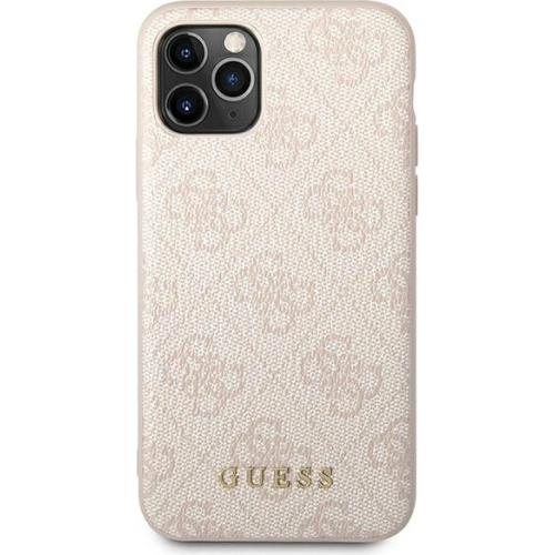 Etui Guess GUHCN58G4GFPI Apple iPhone 11 Pro różowy/pink hard case 4G Metal Gold Logo