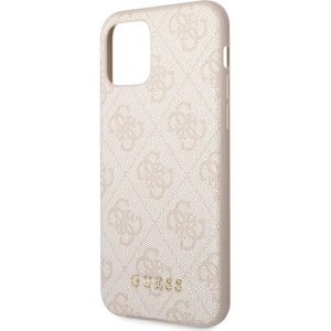Hurtownia GSM - Etui Guess GUHCN58G4GFPI Apple iPhone 11 Pro růžový/pink tvrdý obal 4G Metal Gold Logo - GUE1826PNK - {ean13} - Hurt