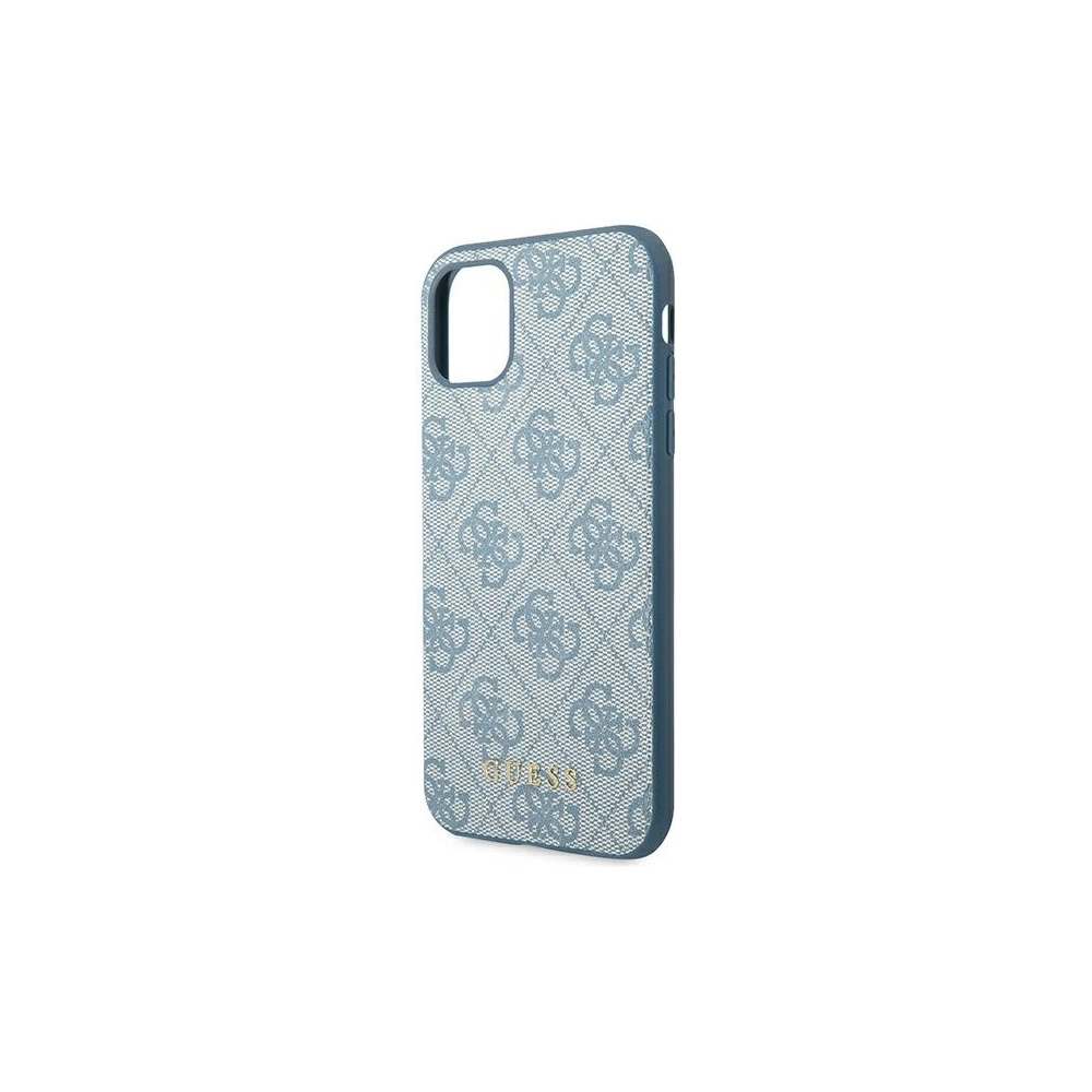 Hurtownia GSM - Etui Guess GUHCN61G4GFBL Apple iPhone 11 niebieski/blue hard case 4G Metal Gold Logo - GUE1827BLU - {ean13} - Hurt