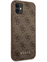 Hurtownia GSM - Etui Guess GUHCN61G4GFBR Apple iPhone 11 brązowy/brown hard case 4G Metal Gold Logo - GUE1828BR - {ean13} - Hurt