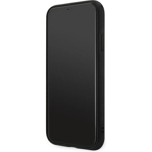 Etui Guess GUHCN61G4GFGR Apple iPhone 11 szary/grey hard case 4G Metal Gold Logo